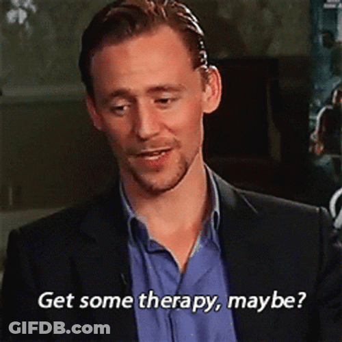 Tom Hiddleston Stop Get Some Help GIF