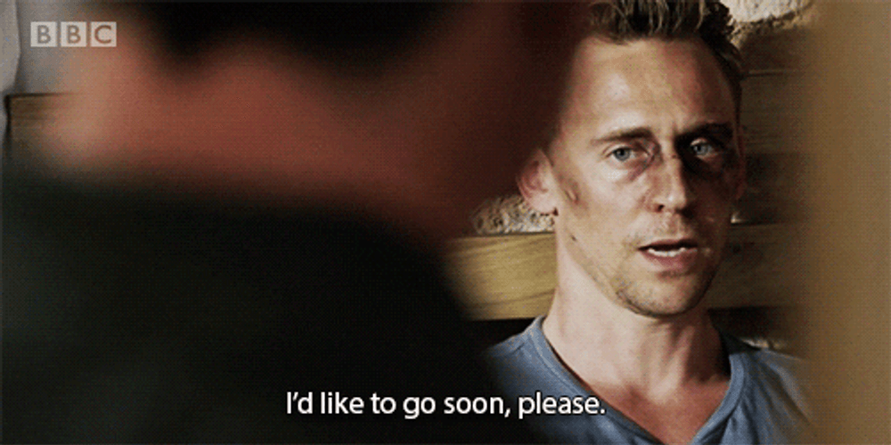 Tom Hiddleston Wants To Go GIF