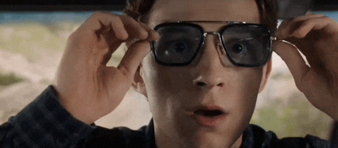 Tom Holland Peter Parker Oh My God Meme GIF