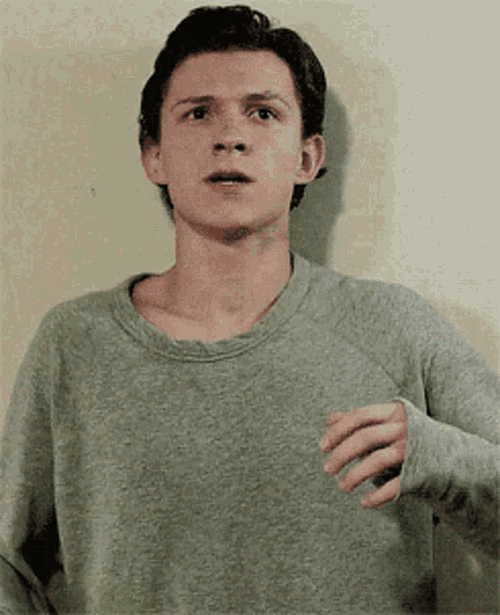 Tom Holland Spiderman GIF