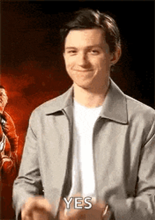 Tom Holland Spiderman GIF