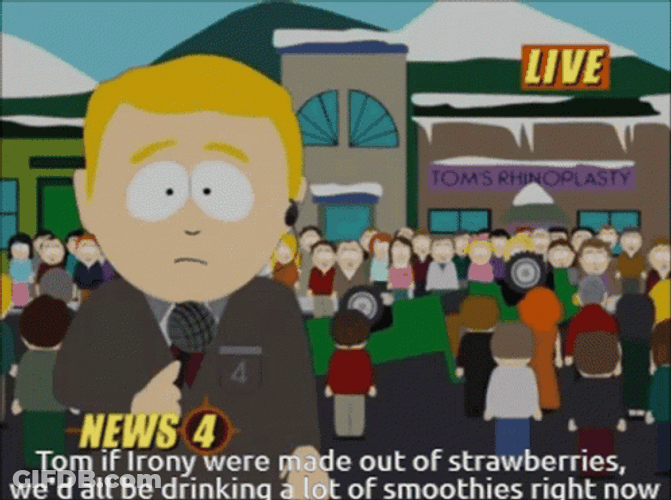 Tom If Irony Were Made Out Of Strawberry GIF