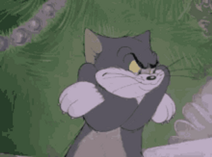 Tom Ignore Shrug GIF
