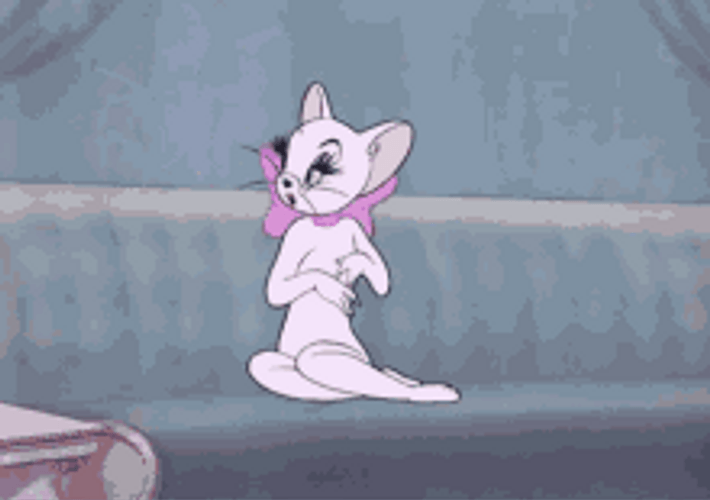 Tom Kisses His Girlfriend GIF