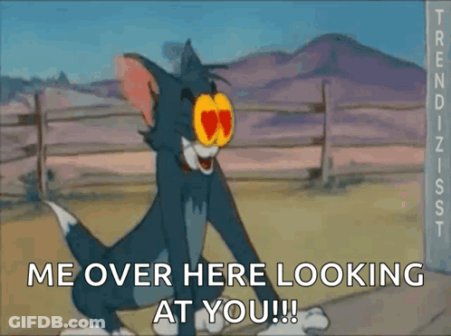 Tom Saying Me Over Here GIF