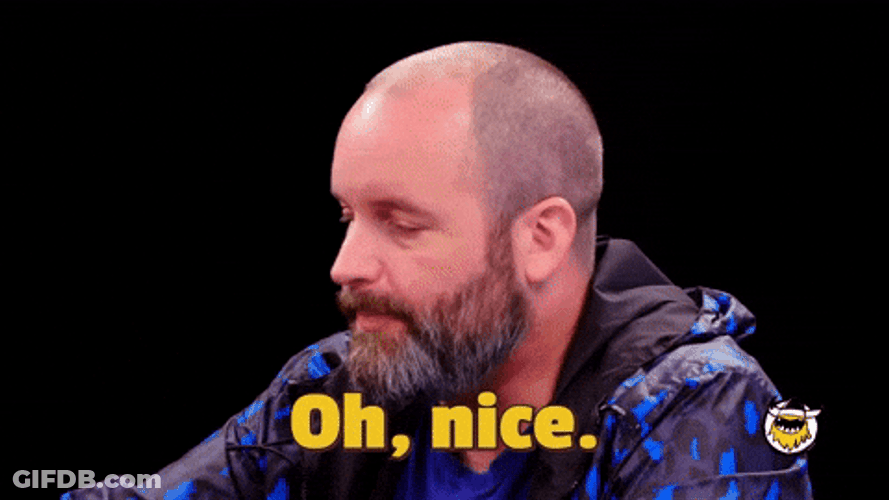 Tom Segura Agreeing Oh Thats Nice GIF