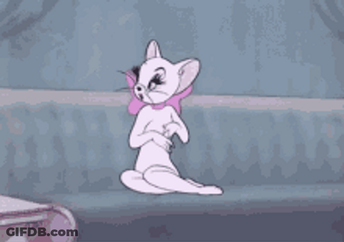 Tom Surprise Kiss GIF