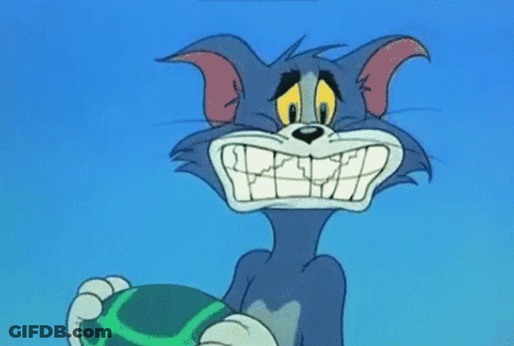 Tom Teeth Fall Out GIF