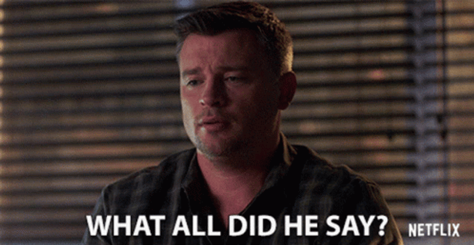 Tom Welling What Did He Say Meme GIF