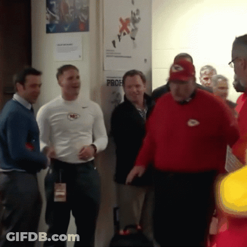 Tomahawk Chop Andy Reid Dab Dance GIF
