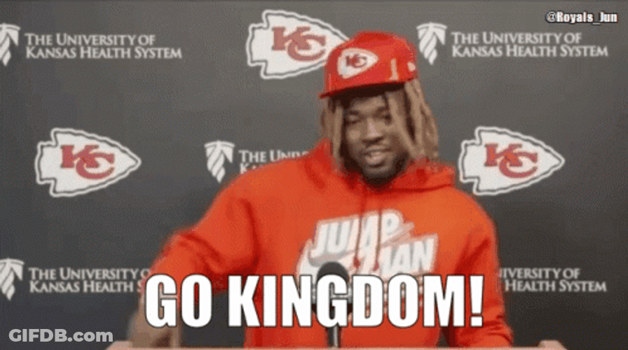 Tomahawk Chop Ronald Jones Go Kingdom GIF