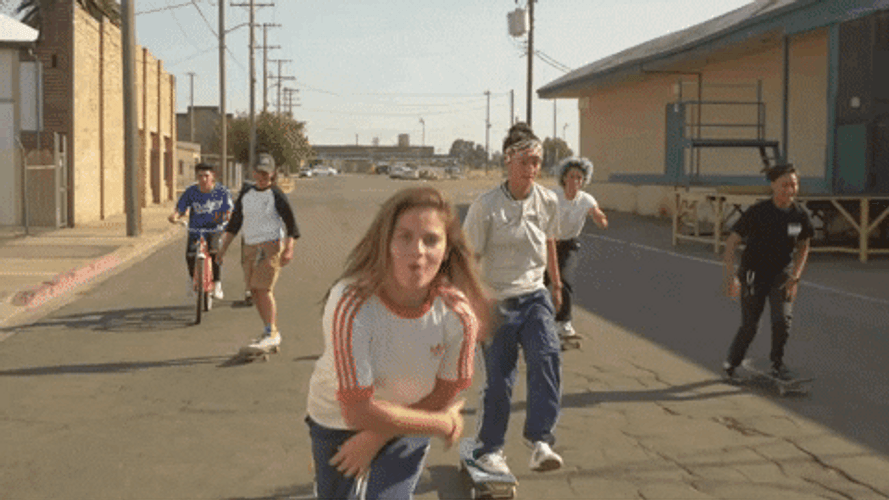 Tomboy Destiny Rogers Skateboard GIF