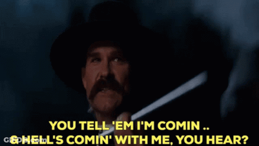 Tombstone Angry Kurt Russell GIF
