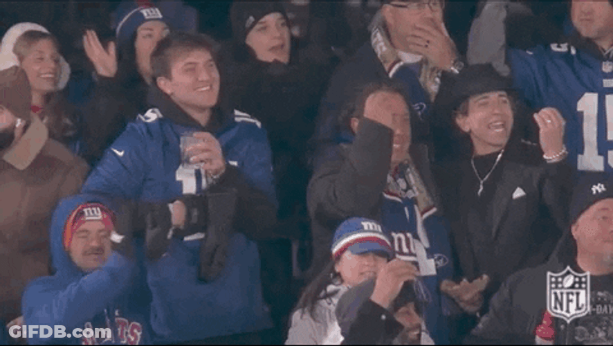 Tommy Devito Dad And Fans Celebratory Gesture GIF