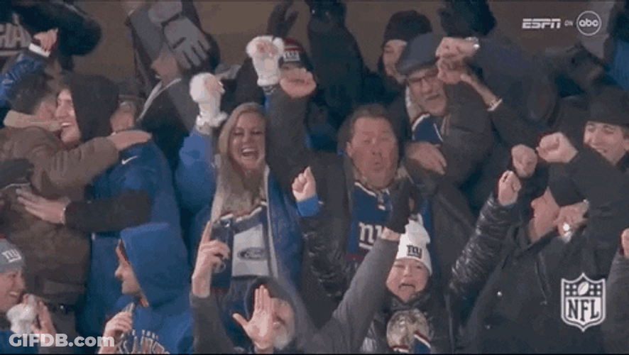 Tommy Devito Dad Tom Celebrating With Fans GIF