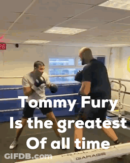 Tommy Fury Is The Greatest Of All Time In A Boxing Match GIF