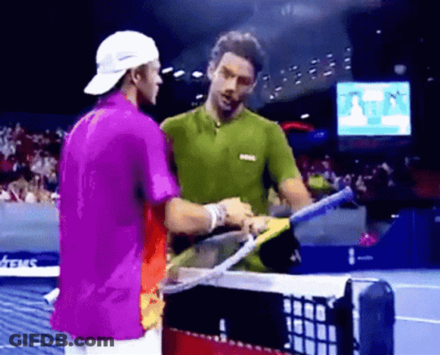 Tommy Paul Being A Sport GIF