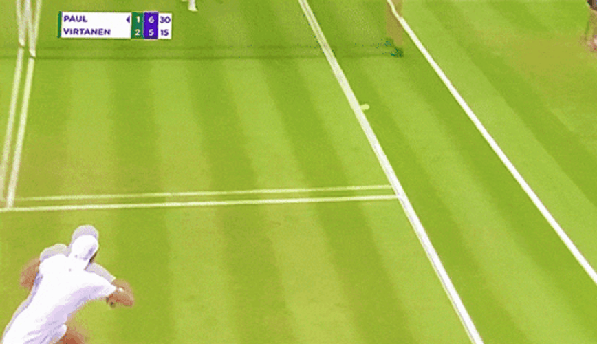 Tommy Paul Fall On Tennis Court GIF