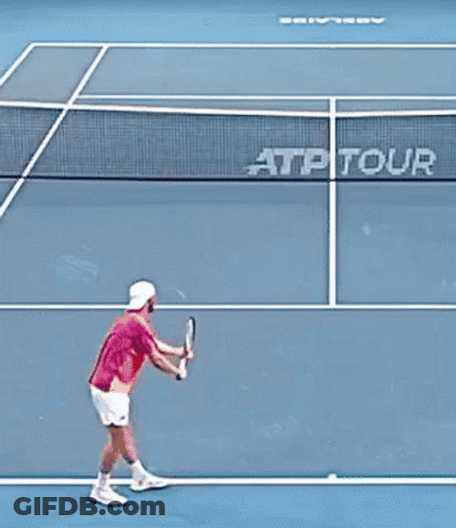 Tommy Paul Giving A Good Strike GIF