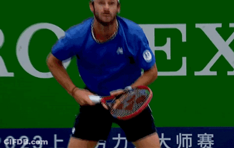 Tommy Paul Giving It All GIF