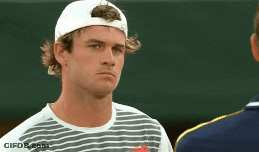 Tommy Paul Making Face GIF