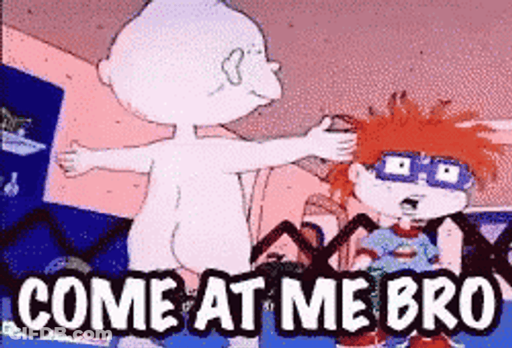 Tommy Pickles Come At Me Bro GIF