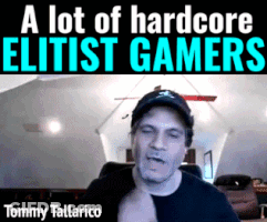 Tommy Tallarico Hardcore Elitist Gamer GIF