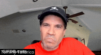 Tommy Tallarico In Hat And Red Shirt GIF