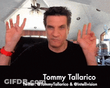 Tommy Tallarico Is The Name Of The Man Shown In The Photo GIF