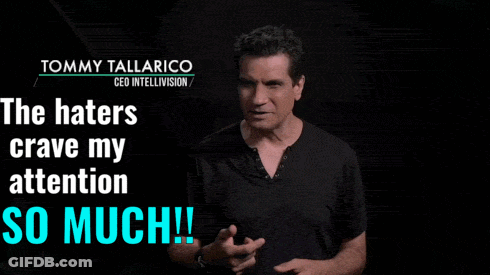Tommy Tallarico Says Haters Craved His Attention GIF