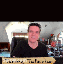 Tommy Tallarico Sitting In Front Of Camera GIF