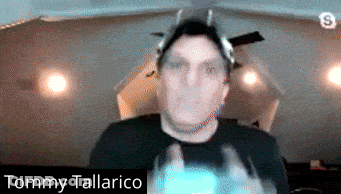 Tommy Tallarico Standing In Front Of Microphone GIF