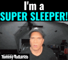 Tommy Tallarico Super Sleeper Wearing Hat GIF