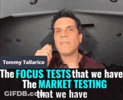 Tommy Tallarico Talking About Focus Tests GIF