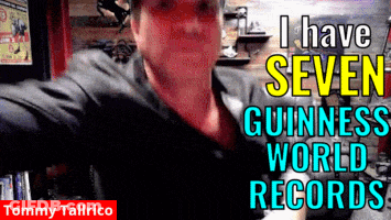 Tommy Tallrico Claims To Have Seven Guinness World Records In A Video GIF