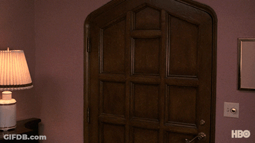Tommy Wiseau Slamming Door GIF