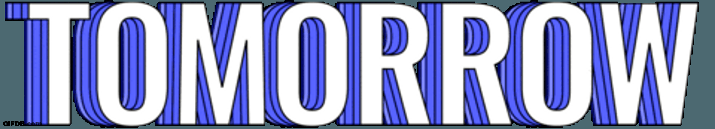 Tomorrow Dancing Logo GIF