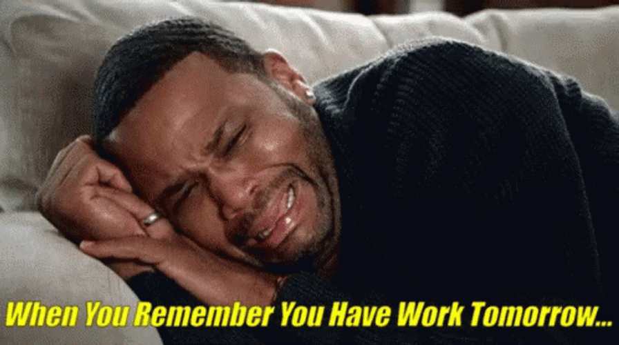 Tomorrow Is Monday Anthony Anderson Crying GIF