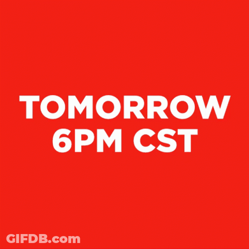 Tomorrow Retro Logo GIF