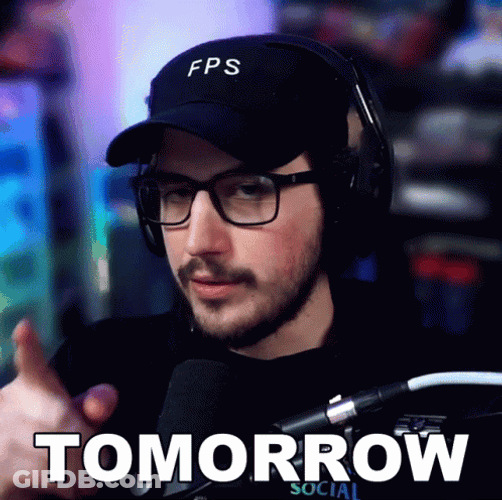 Tomorrow With Live Streamer GIF