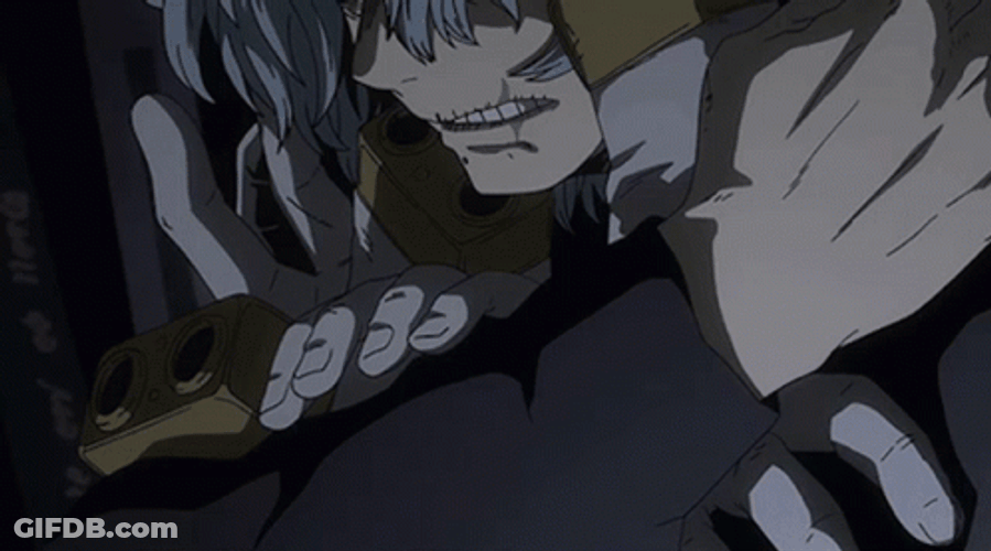 Tomura Shigaraki Battle Ready GIF