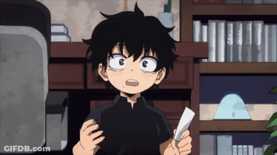 Tomura Shigaraki Shocked Expression GIF