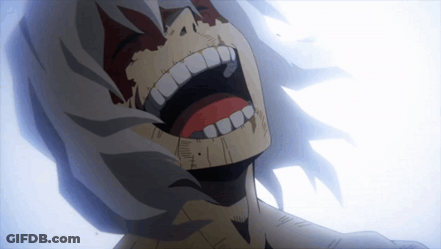 Tomura Shigaraki Sinister Laugh GIF