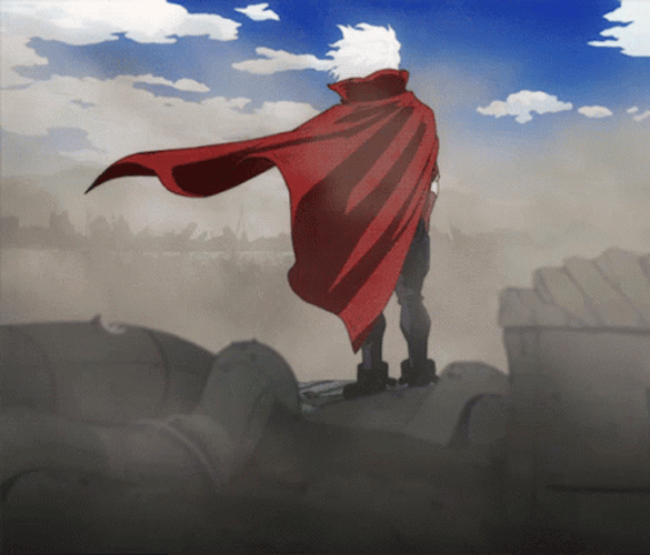 Tomura Shigaraki Staring On The Horizon GIF