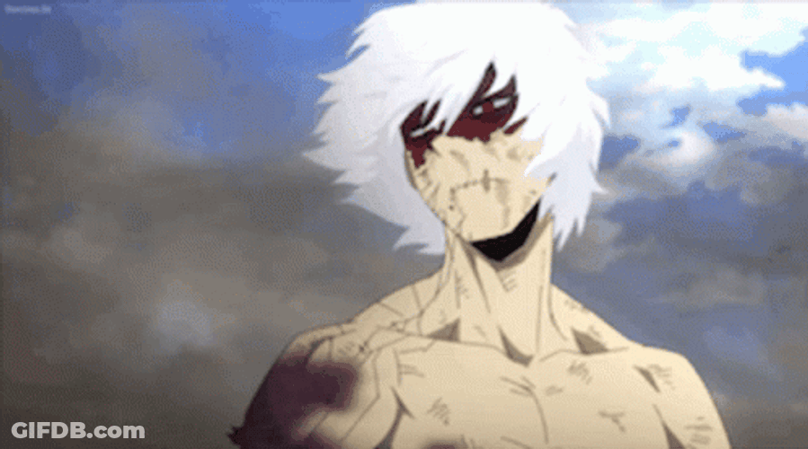 Tomura Shigaraki Super Villain My Hero Academia GIF