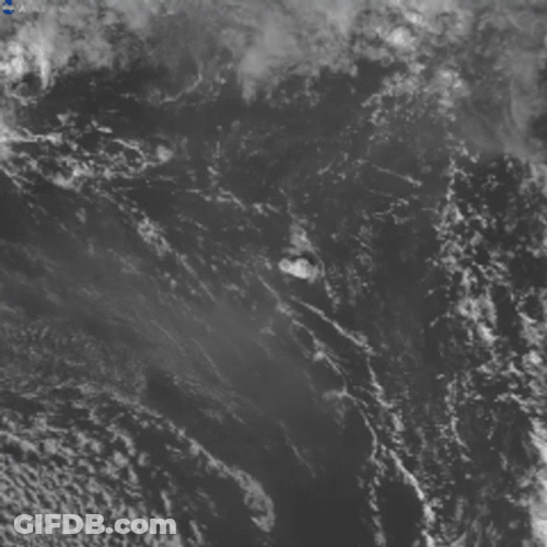 Tonga Volcano Eruption Smoke Explode GIF