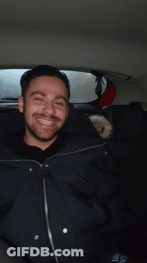 Tongue Out Teasing Playful Bleh Car Video GIF