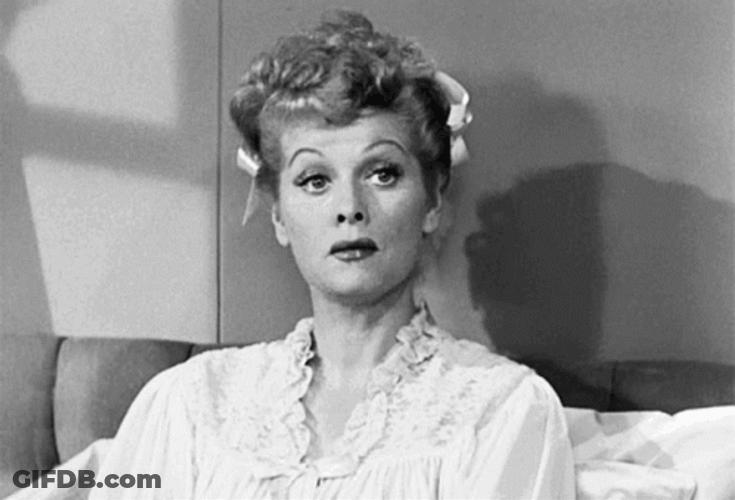 Tongue Out Teasing Playful Lucy Vintage Film GIF