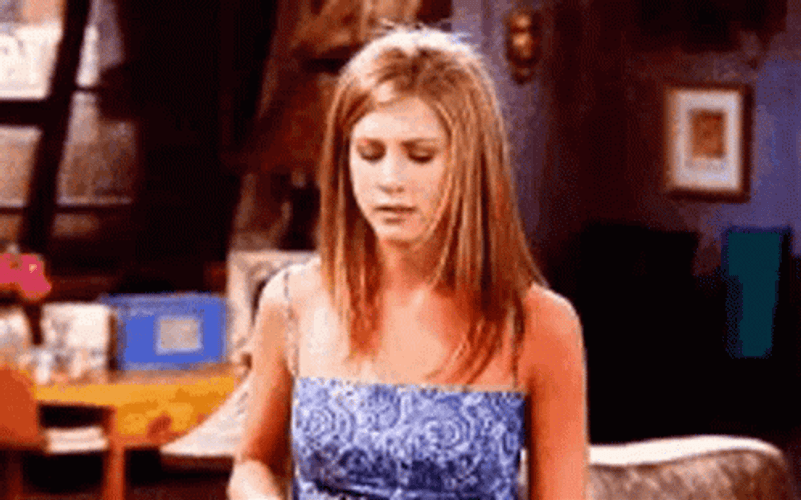 Tongue Out Teasing Playful Raspberry Rachel Friends GIF