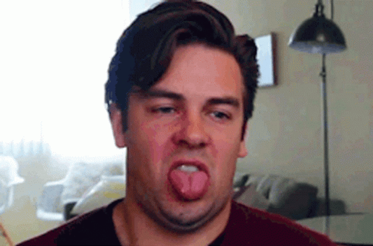 Tongue Out Teasing Playful Winking Cody Ko GIF